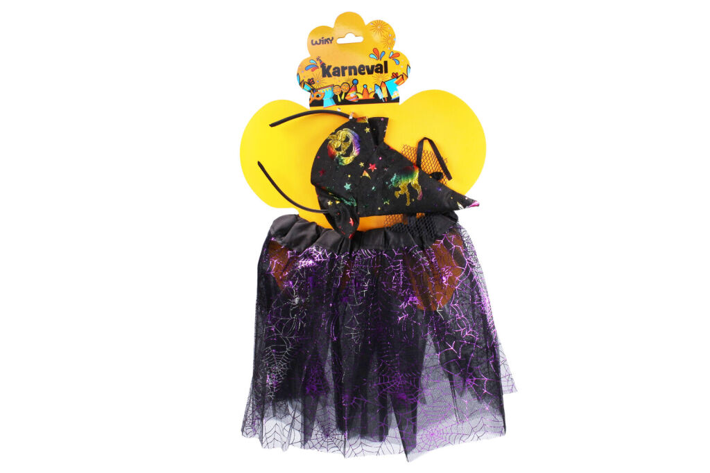 Set Karneval - čarodějnice/pavouk W026087