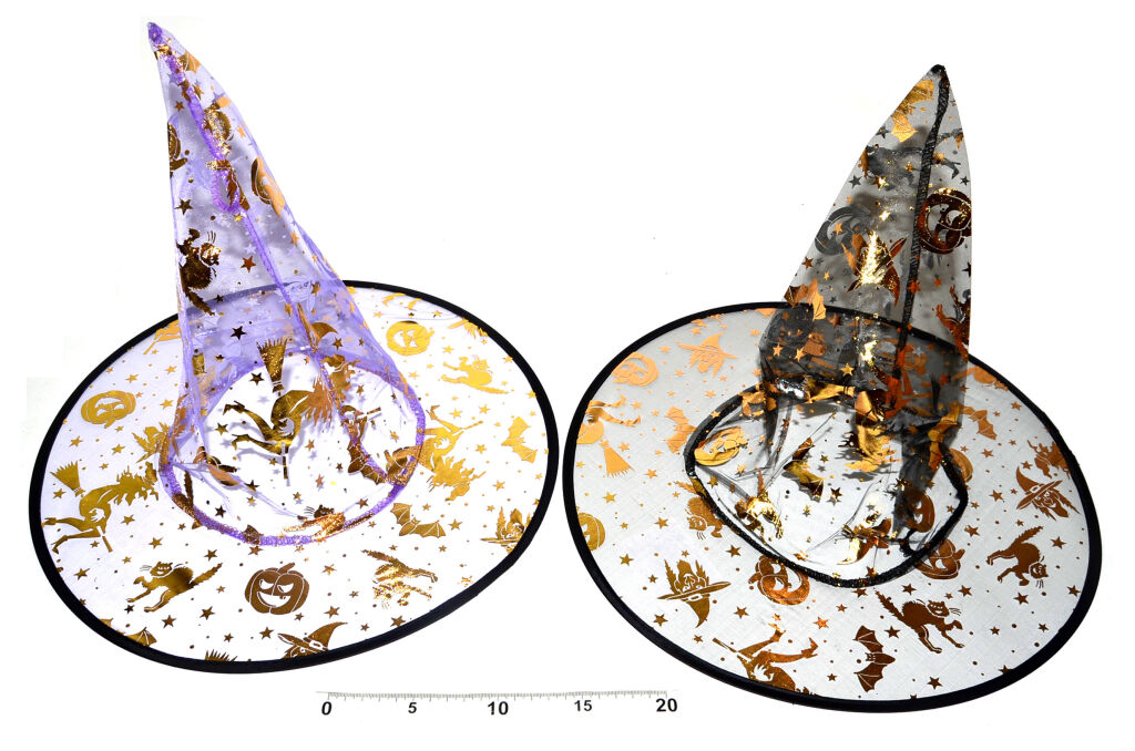 Fotografie Kloubouk Čarodejnice síťovaný 38cm