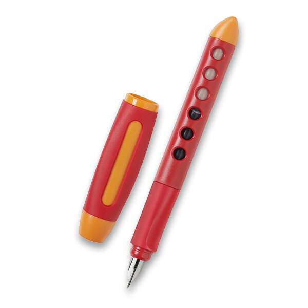 Plnící pero Faber-Castell Scribolino pro leváky - červená