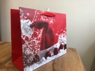 Fotografie Y-Taška papírová HL X - mas červená