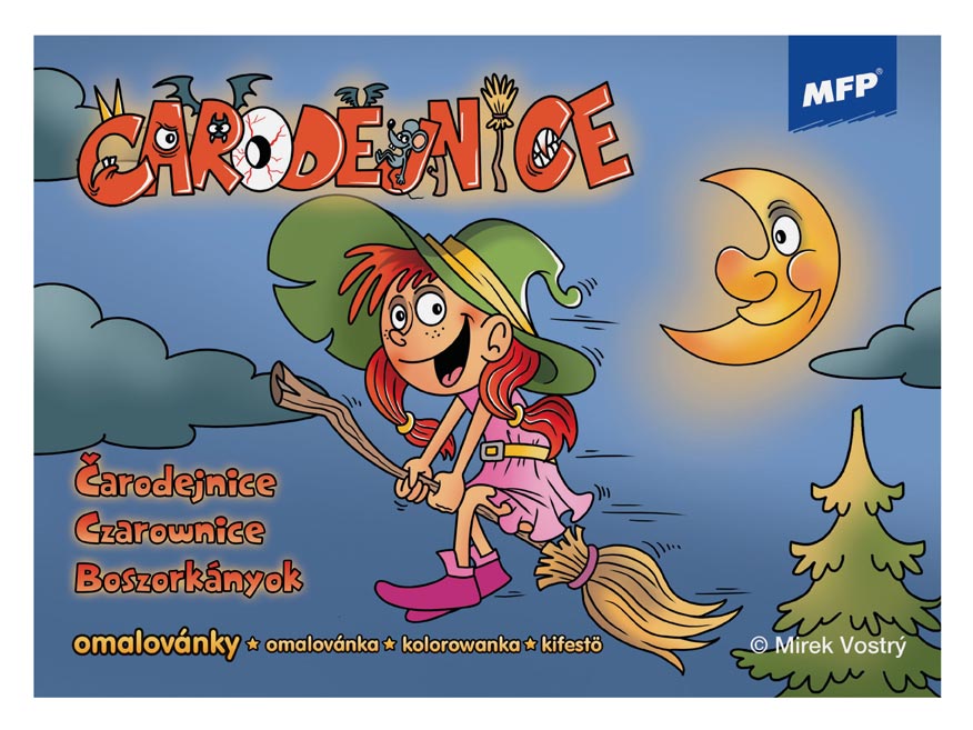 Omalovánky MFP Čarodějnice 5301185