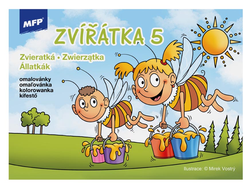 Omalovánky MFP Zvířátka 5 5301188
