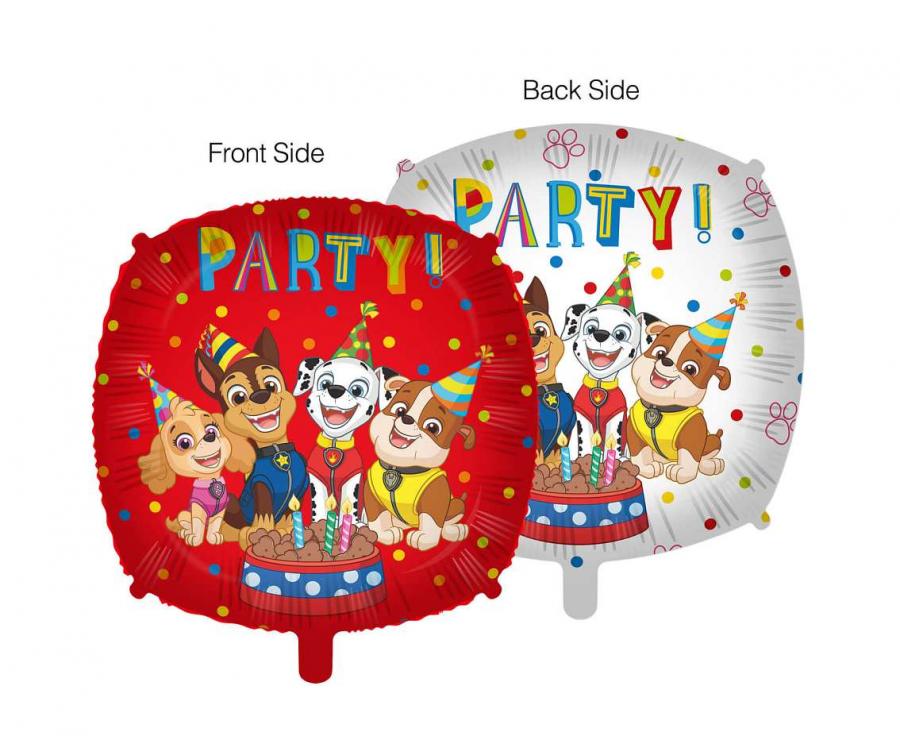 Fóliový balónek 18" Tlapková patrola - Party