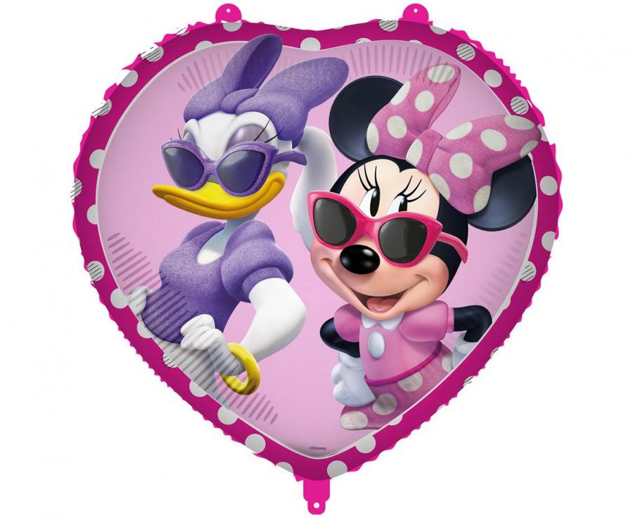Fóliový balónek 18" Srdíčko Minnie Junior Disney