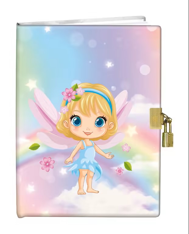 Památník 13x18cm se zámkem - Fairy Tale