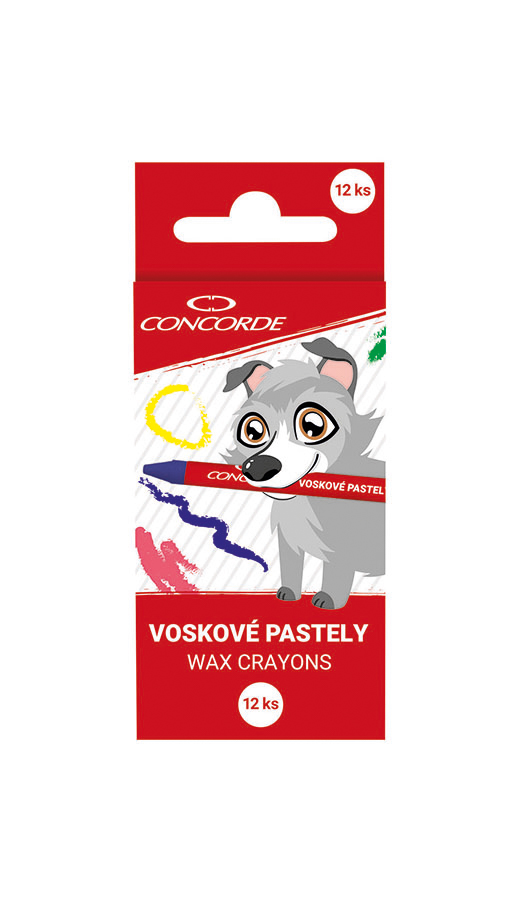 Fotografie Voskové pastely CONCORDE 12ks A65326