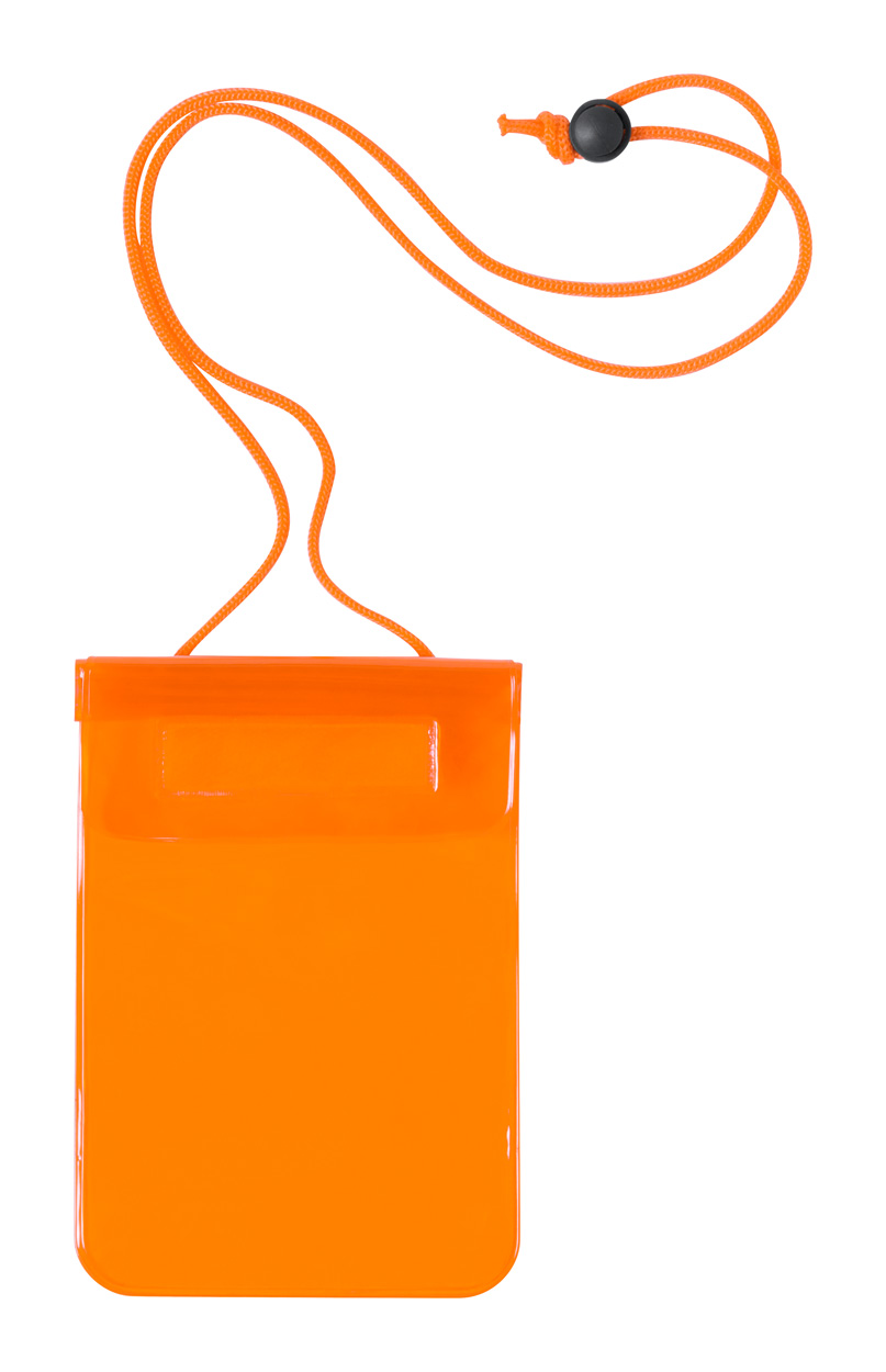 Fotografie Voděodolný obal na mobil - ARSAX, oranžový