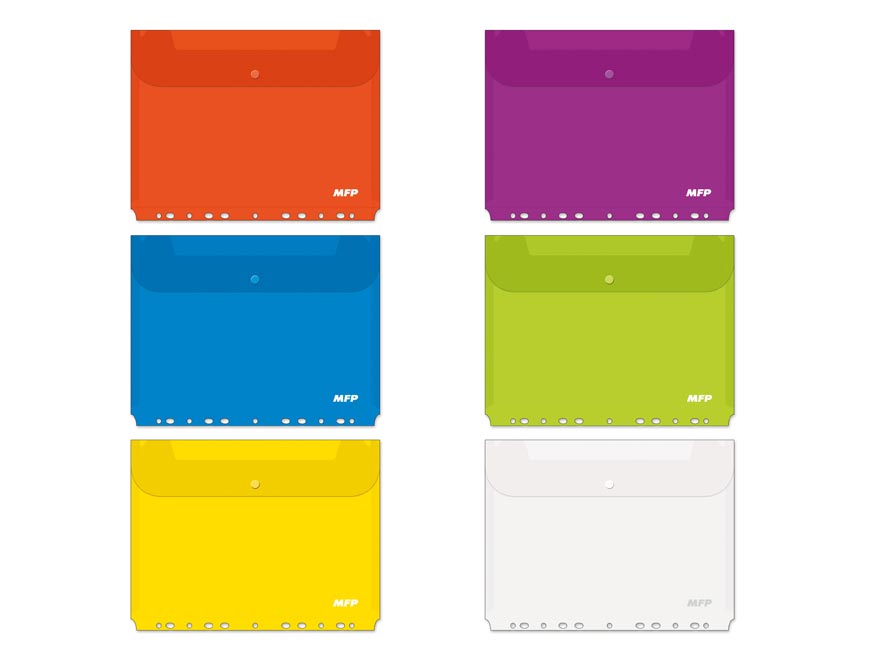 Složka M druk A4 závěsná mix barev 5370441