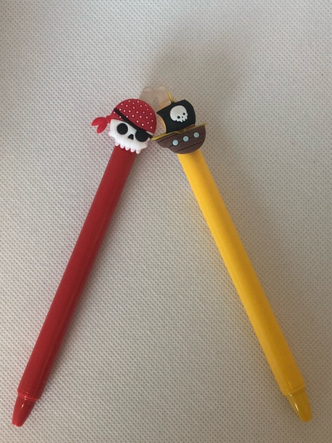 Gumovací pero NEBULO - Piráti mix