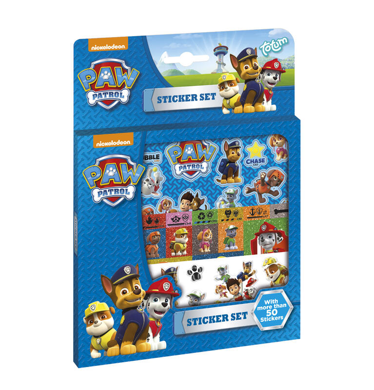 Fotografie Tlapková patrola dárkový box se samolepkami T720022