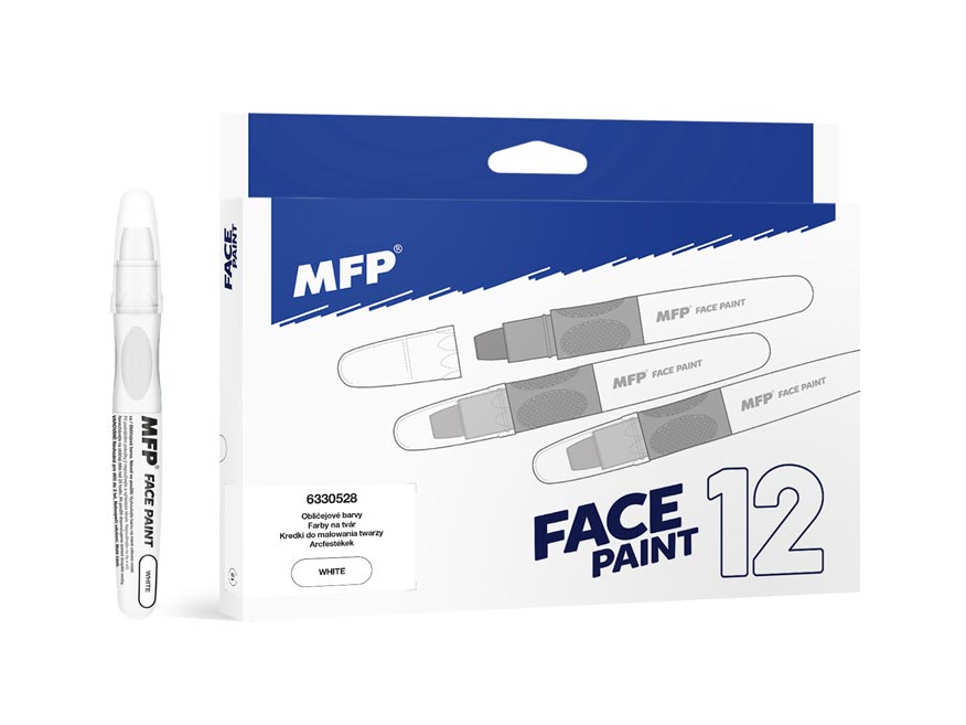 Fotografie barvy na obličej bílá 6330528