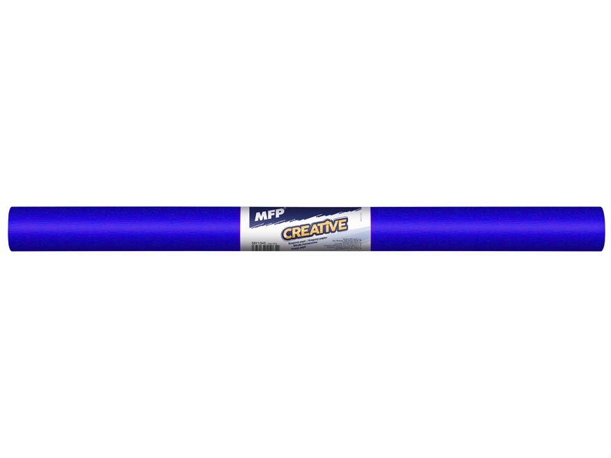 Krepový papír role 50x200cm modrý tmavý 5811345