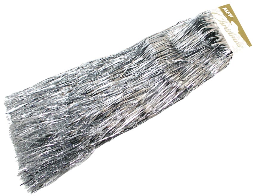 Lameta vánoční stříbrná metal 8881102