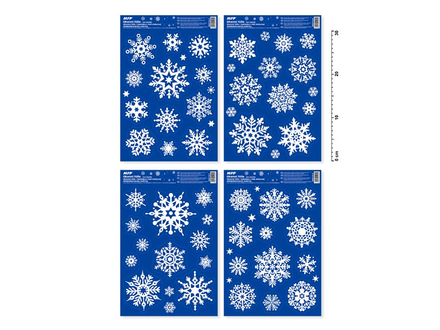 Okenní fólie vánoce puffy VA005 8885725