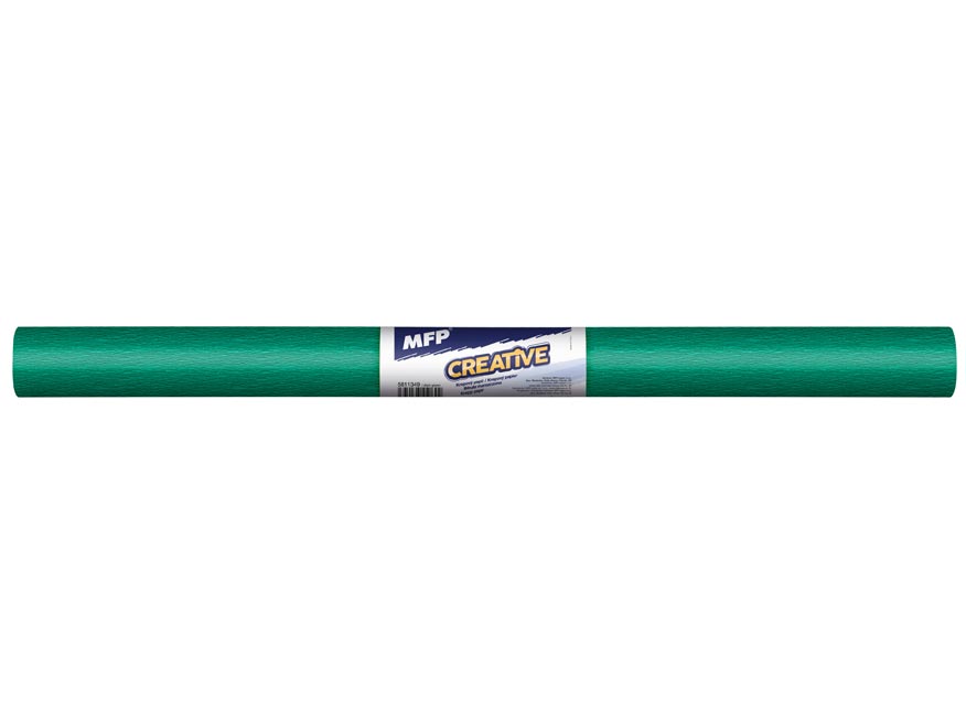Krepový papír role 50x200cm zelený tmavý 5811349