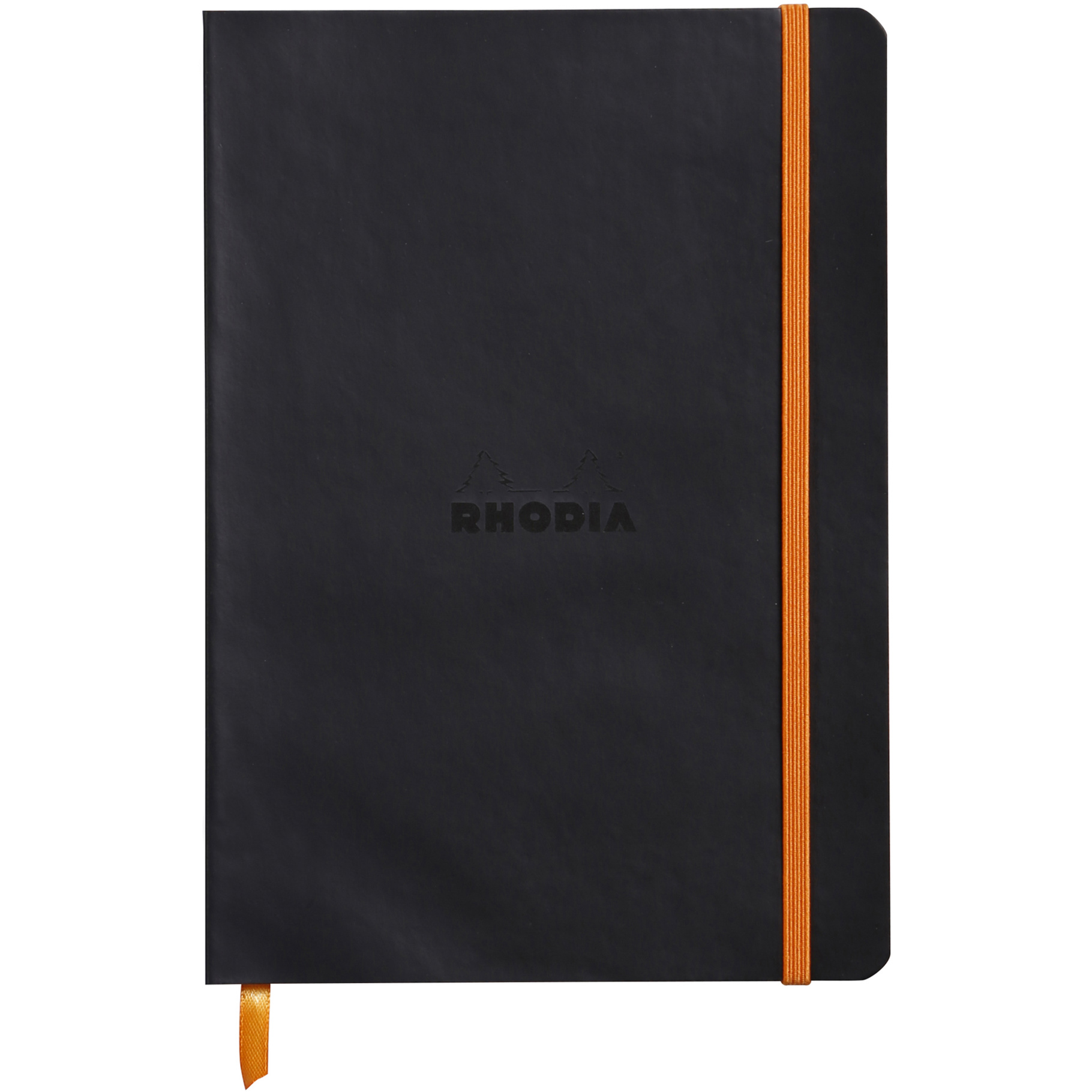 Fotografie Rhodia Rama, A5 softcover notebook, 80 listů, tečky, černý