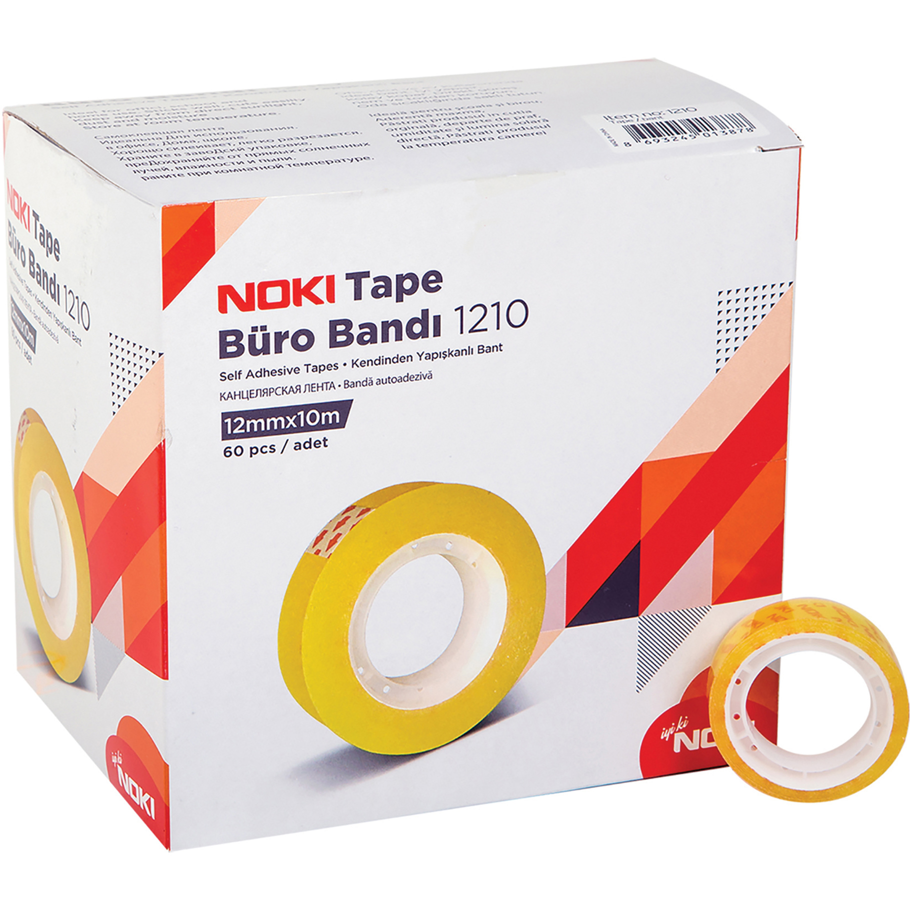 NOKI Lepicí páska kancelářská 12mm x 10m