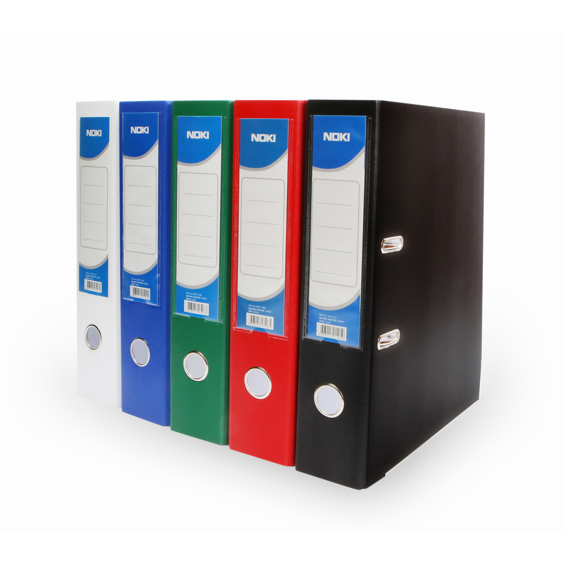 Fotografie NOKI Pořadač A4-PP 8cm černý