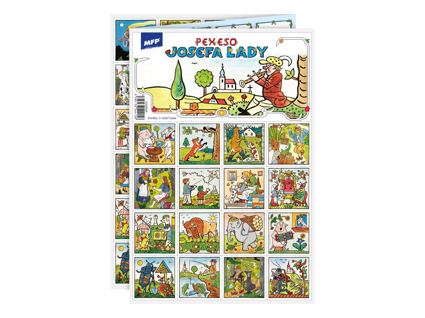 Fotografie MFP 5300909 pexeso 3xA4 Josef Lada