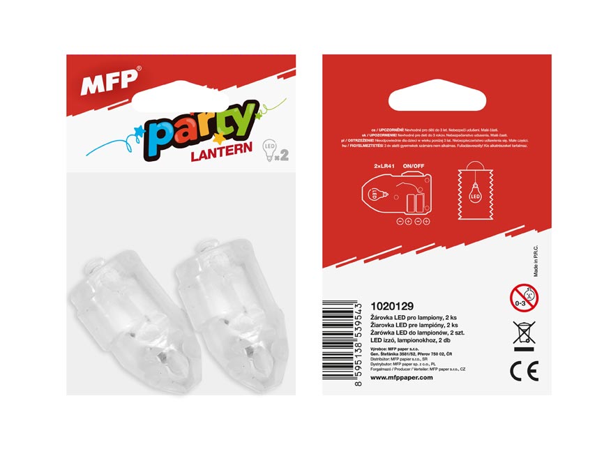 Žárovka LED do lampiónu 2ks