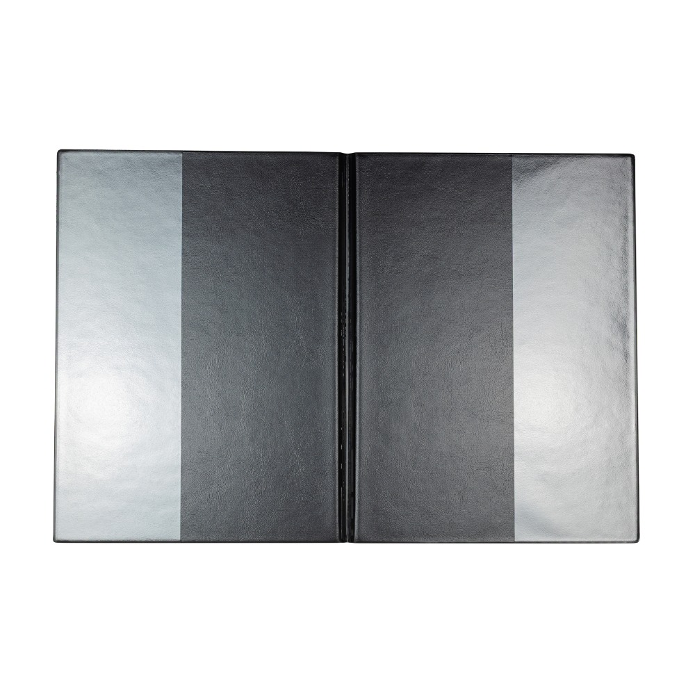 Sloha A4 SPORO boční kapsa plast - černá 5-412X