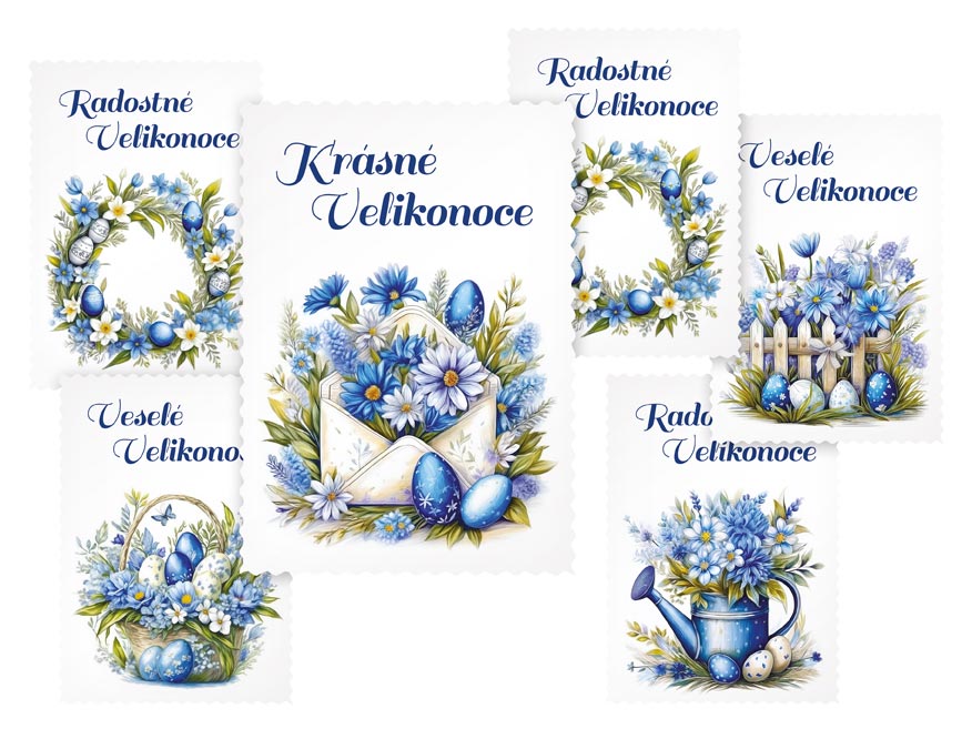 Pohlednice velikonoce 129 C výsek 1300178