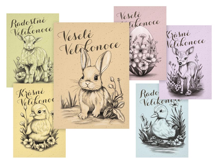 Pohlednice velikonoce 131 A 1300180