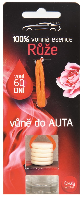 Vůně do AUTA 5 ml - RŮŽE 14440