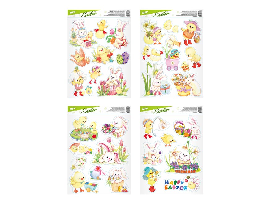 Fotografie okenní fólie velikonoce VE007 30x42cm 2221472