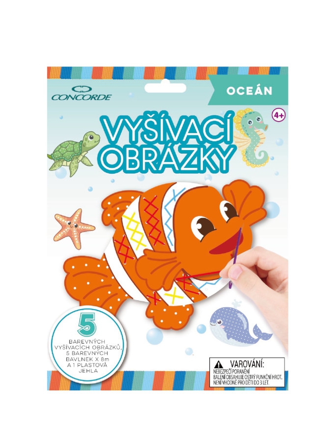 Fotografie Vyšívací obrázky CONCORDE Oceán A421