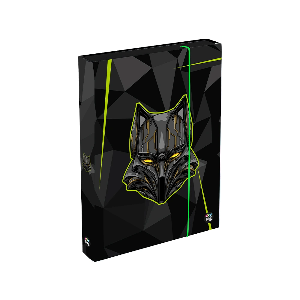 Box na sešity A4 Jumbo OXY Sherpy Wolf 9-97424