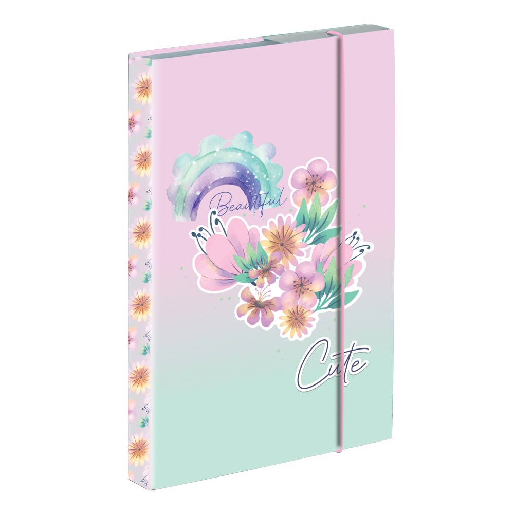 Fotografie Box na sešity A5 Flowers 6-52025