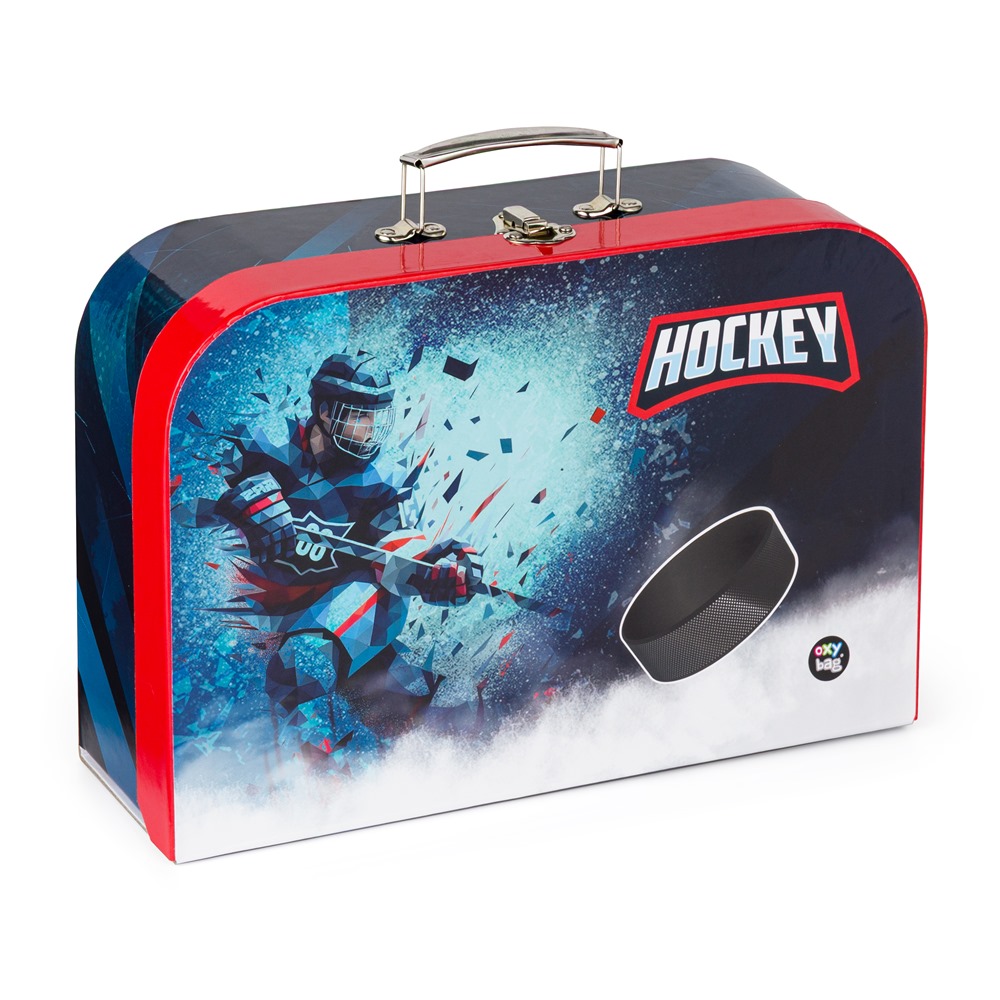 Kufřík lamino 34 cm Hokej 6-08425