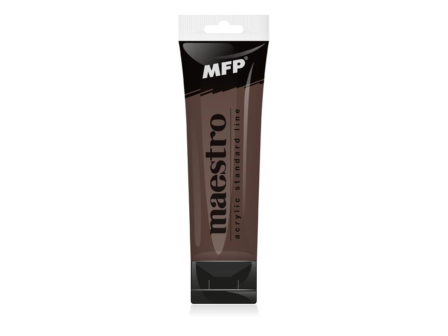 Akrylová barva MFP Maestro 75ml - burnt umber 6300657