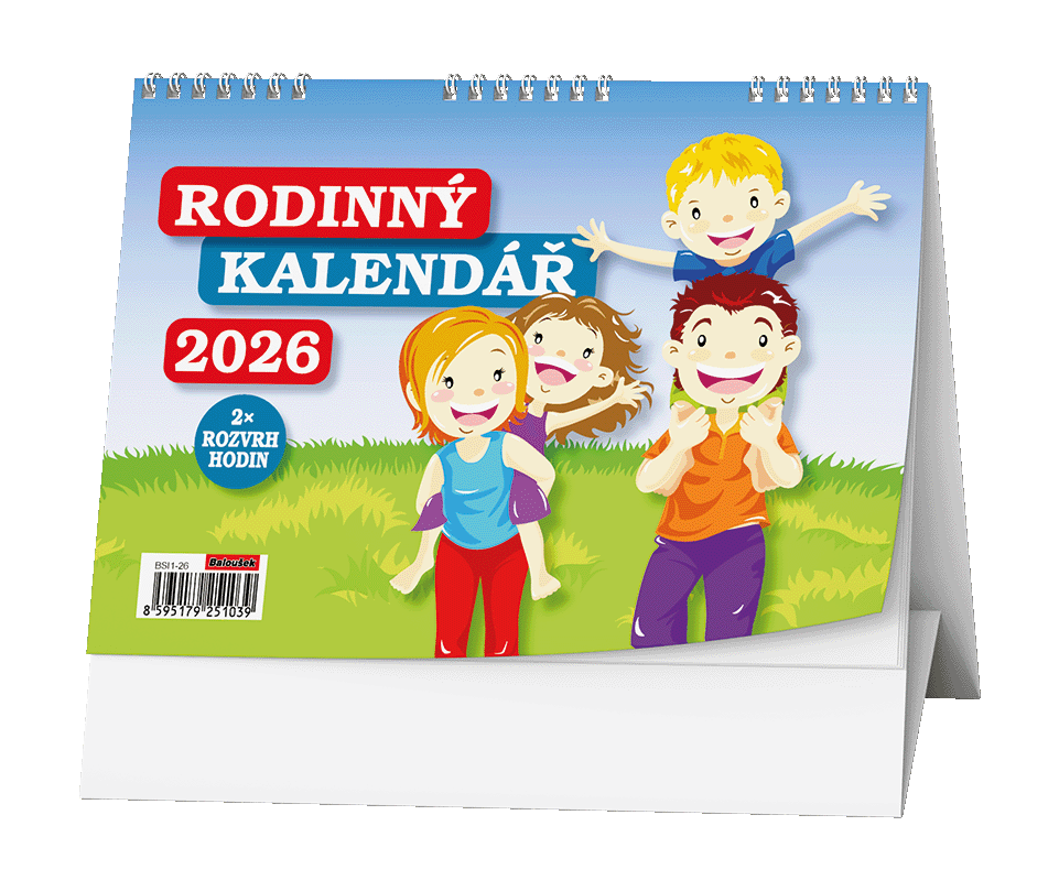 Stolní kalendář - Rodinný kalendář BSI1-26