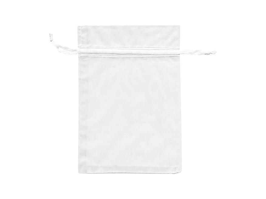 Fotografie Sáček organza 9 x 12cm bílý 5800789