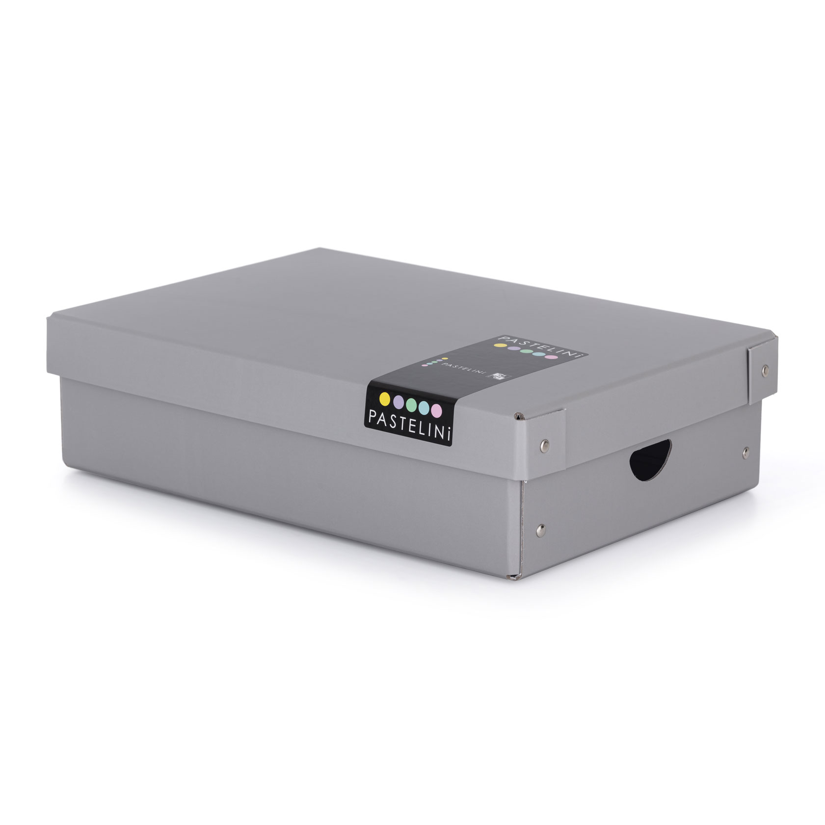 Fotografie Krabice lamino malá PASTELINI šedá 7-02121
