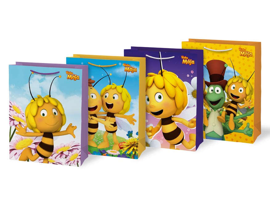 Taška MFP dárková M Včelka Mája mix č. 1 (190×250×90) 5252554