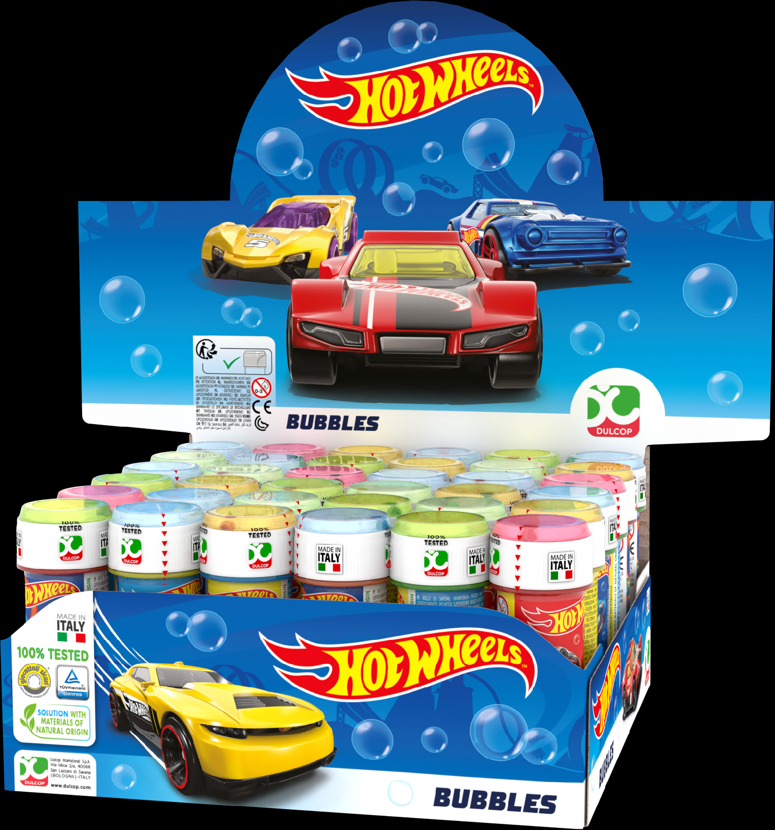 Fotografie Bublifuk Hot Wheels 1 ks 60 ml 802505