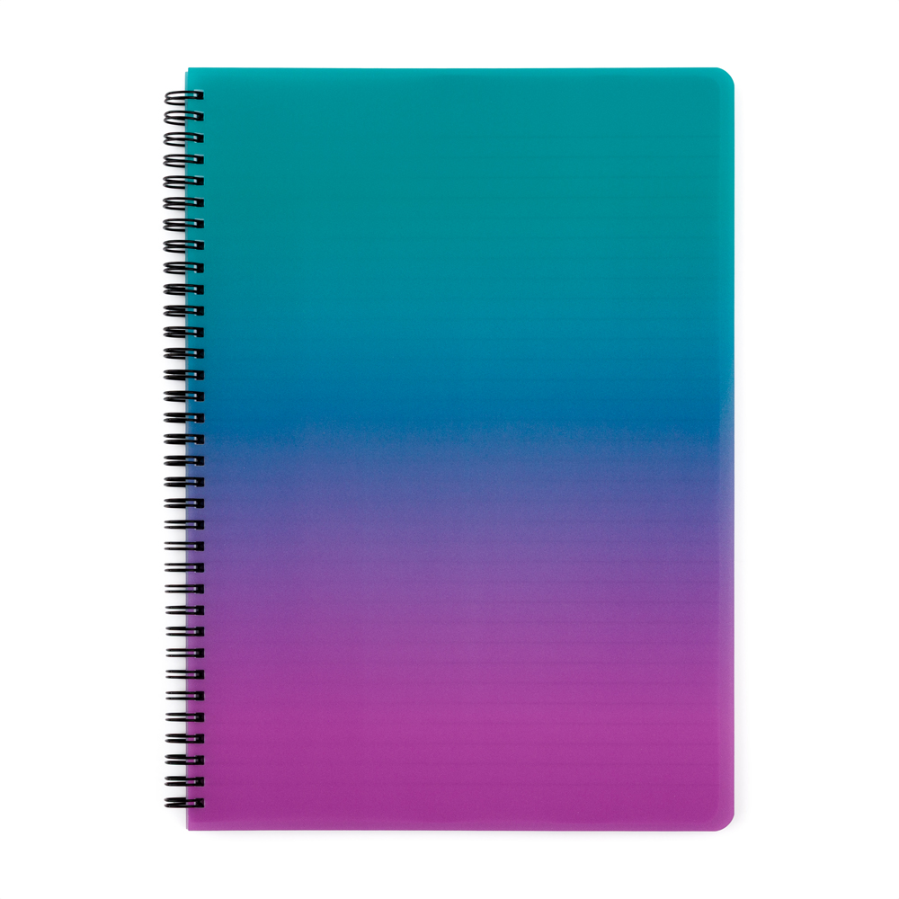 Fotografie Twin wire blok A4 PP OMBRE růžová 8-16225