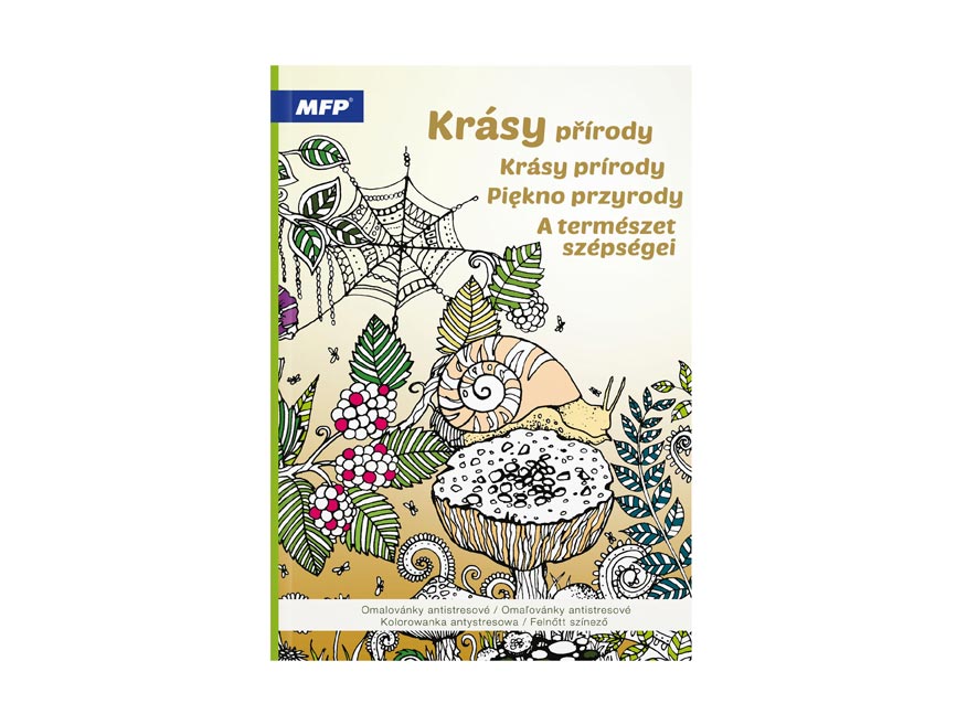 Omalovánky antistresové Krásy přírody 210x290mm/32s 5301251