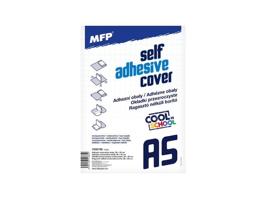 Fotografie Obal adhézní 36x25cm, set 5 ks 1032139