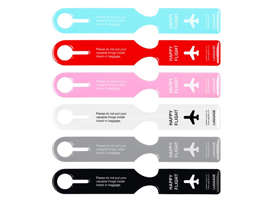 Jmenovka na kufr - Happy Flight 1042626