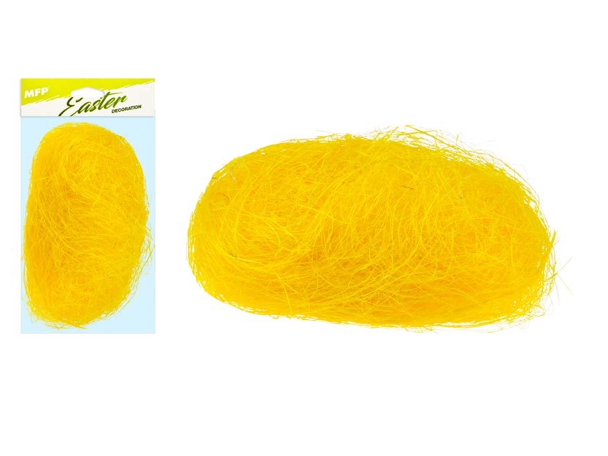Fotografie MFP 2221462 dekorační sisal 20g žlutý