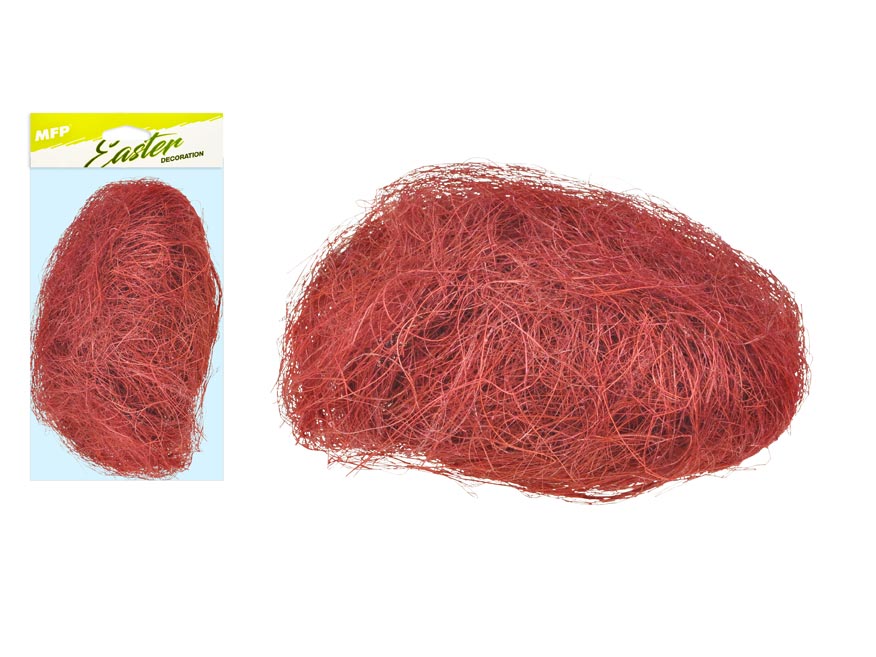 Fotografie dekorační sisal 20g hnědý 2221466