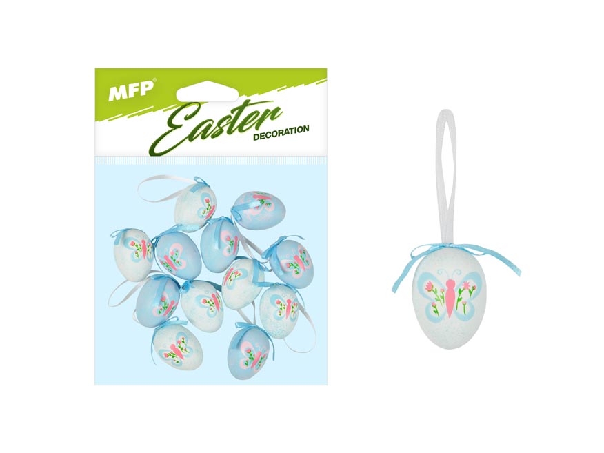 Fotografie vajíčka plast 4cm/12ks BL 2221580