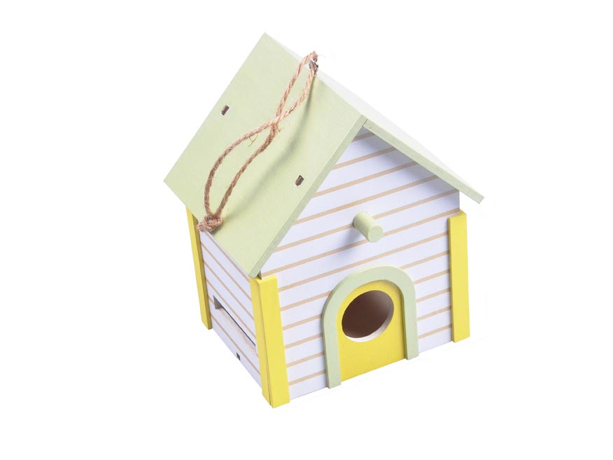 Fotografie ptačí budka dřevo 14x12x16,5cm 2221739