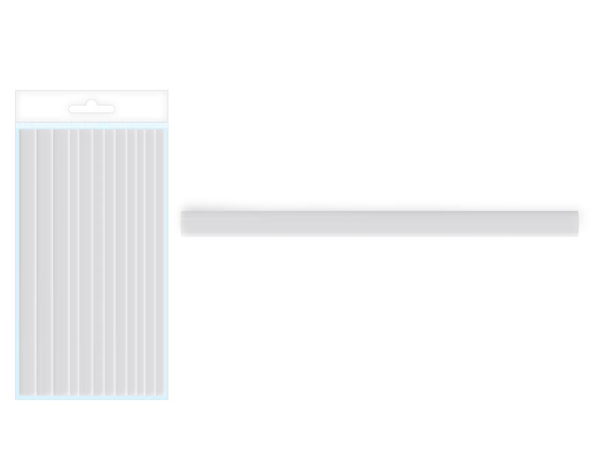 Náplň do tavné pistole PAK 01, 11,2mm 12ks čirá 5050126