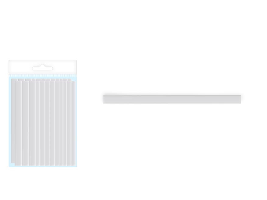 Náplň do tavné pistole PAK 02, 7,4mm, 30ks čirá 5050127