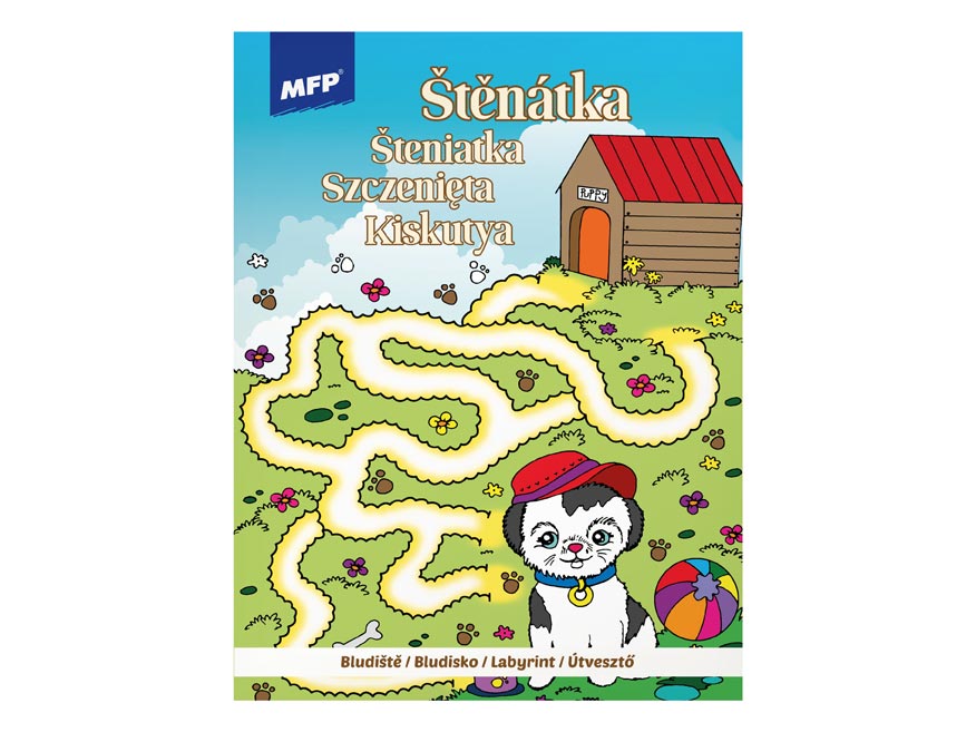 Omalovánky - Bludiště Štěňátko 210x276/32s 5301153